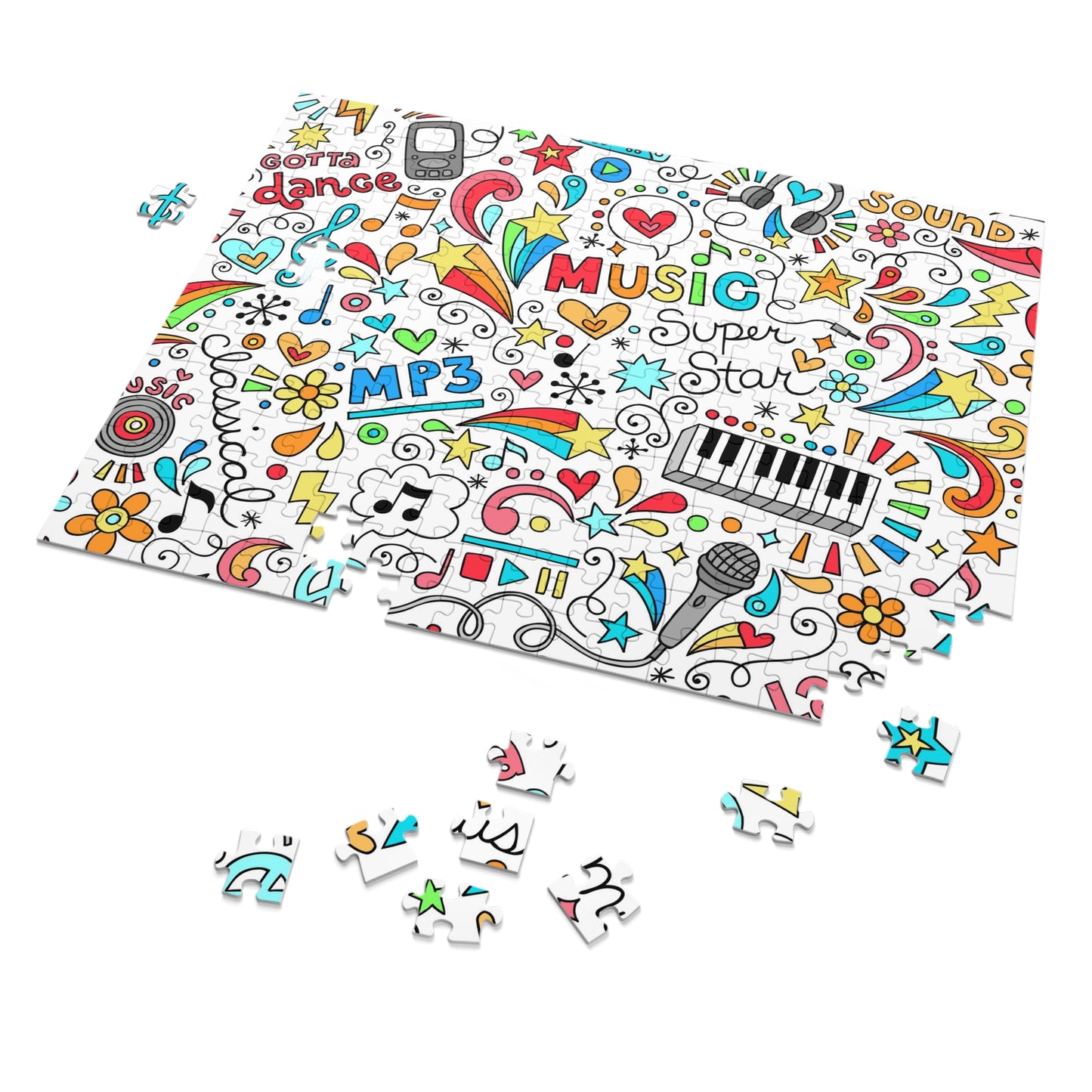 Music Explosion Jigsaw Puzzle (252 Piece)