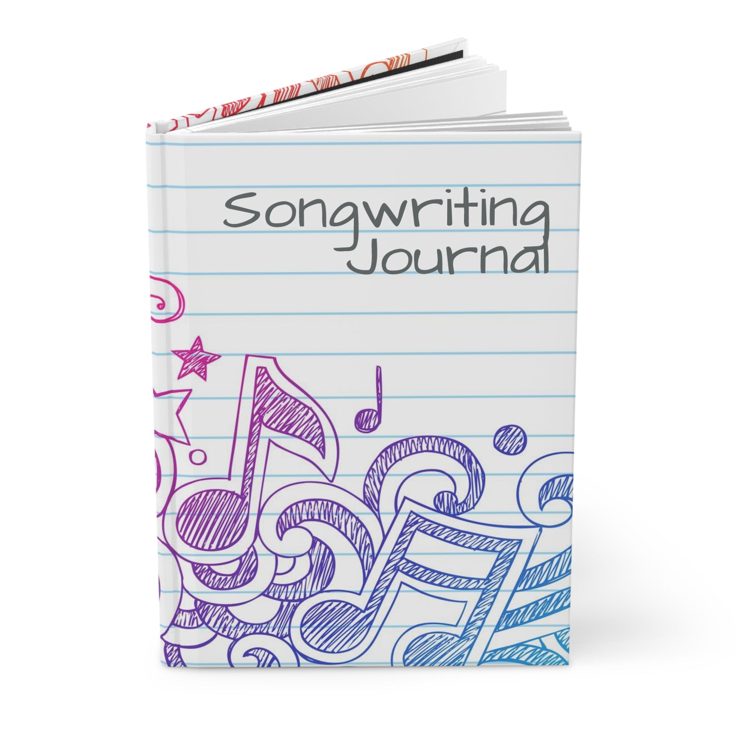 Hardcover Songwriting Journal Matte