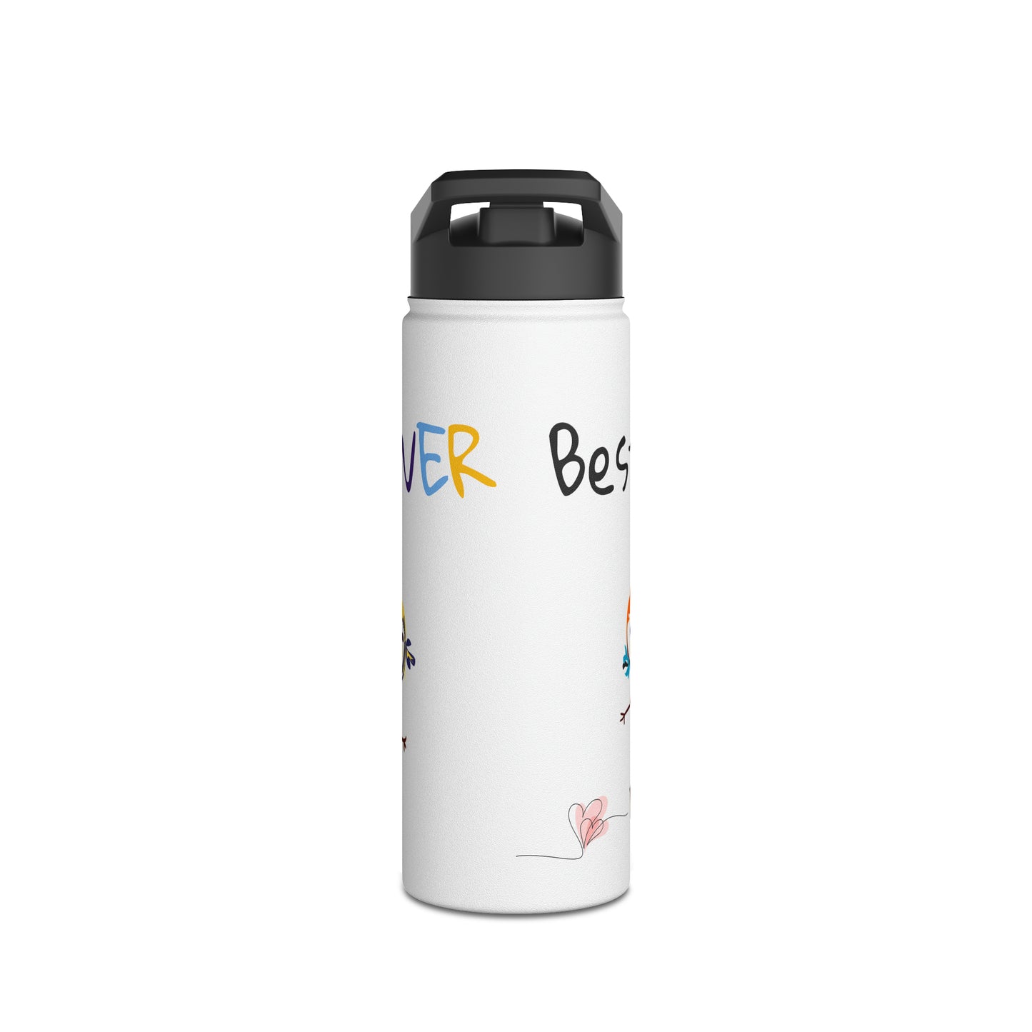 Stainless Steel Water Bottle, Standard Lid