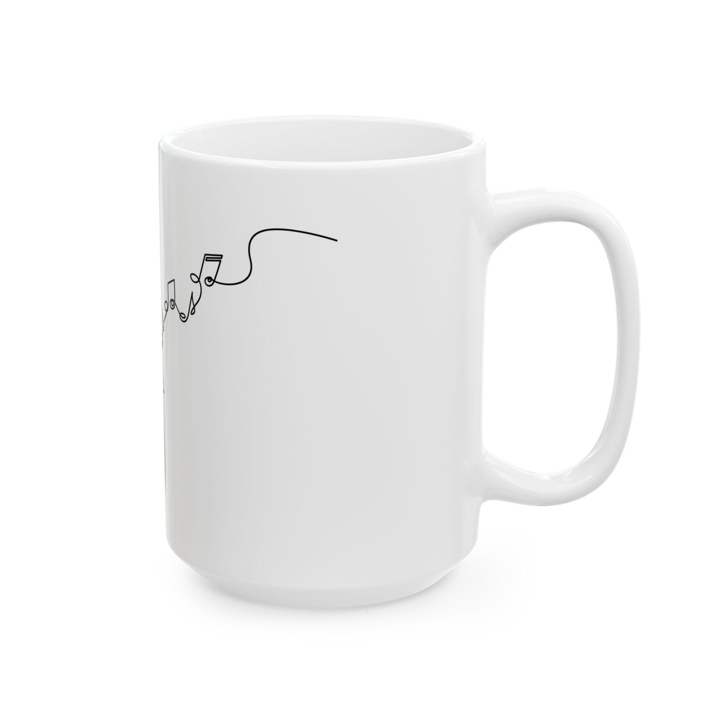 Abstract Saxophone Mug (15oz)