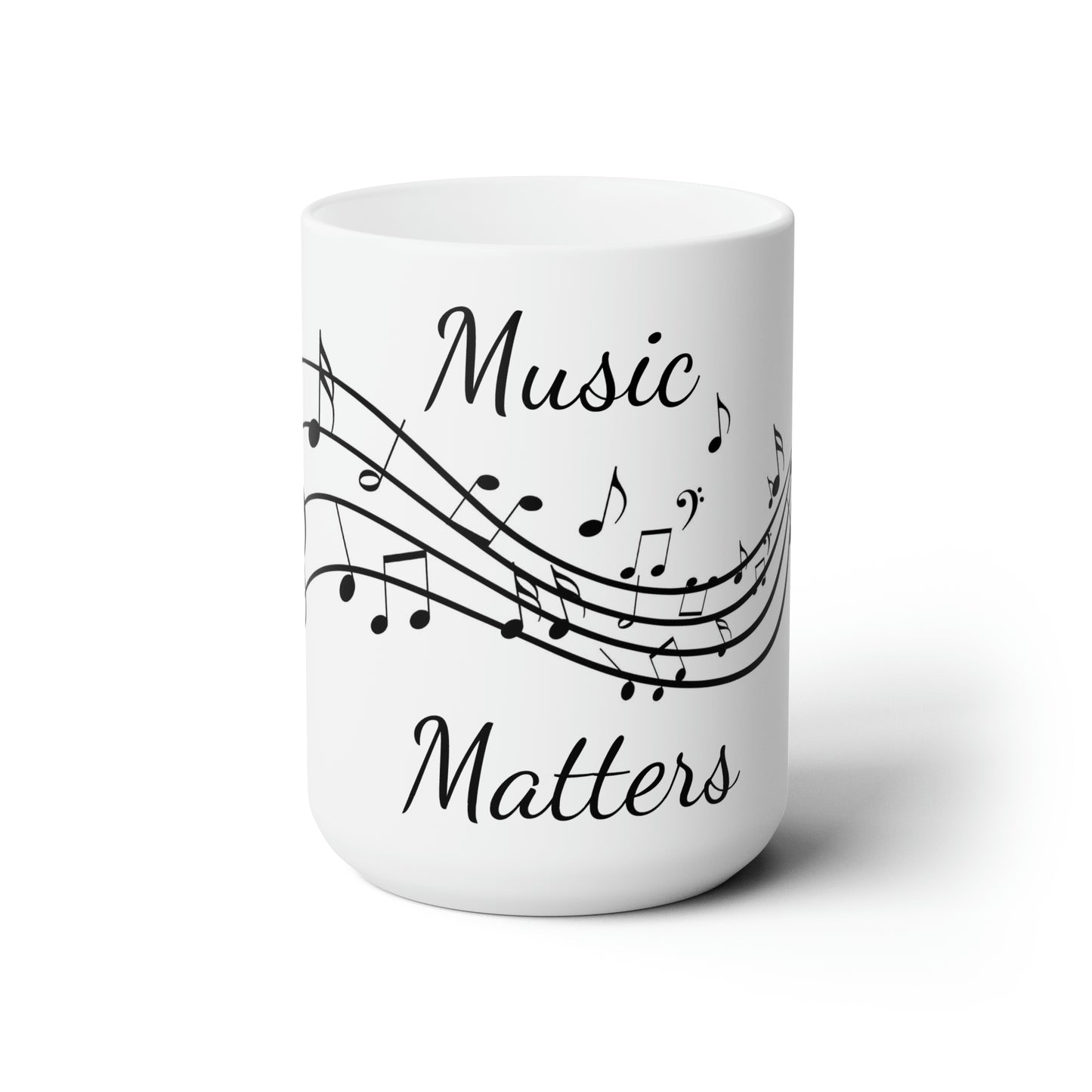 Music Matters Ceramic Mug 15oz