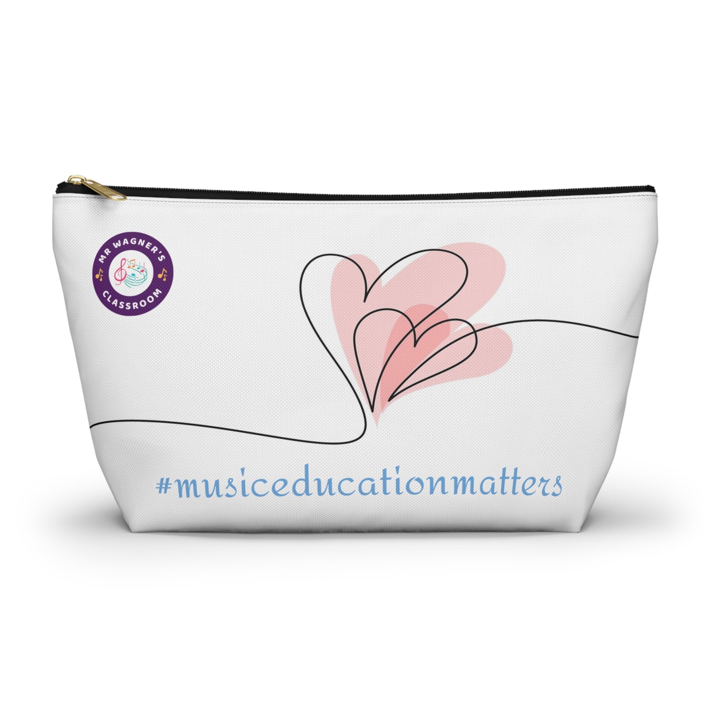 #Musiceducationmatters Accessory Pouch w T-bottom