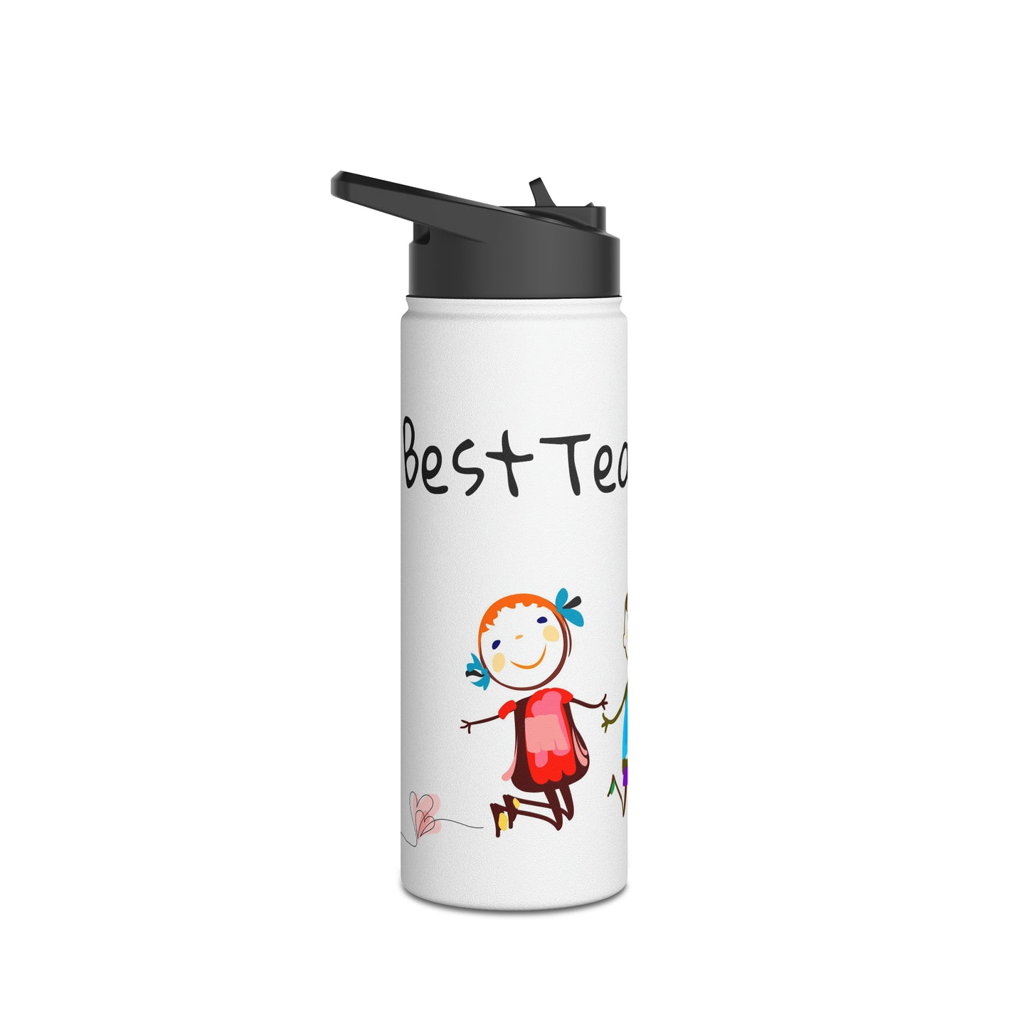 Stainless Steel Water Bottle, Standard Lid