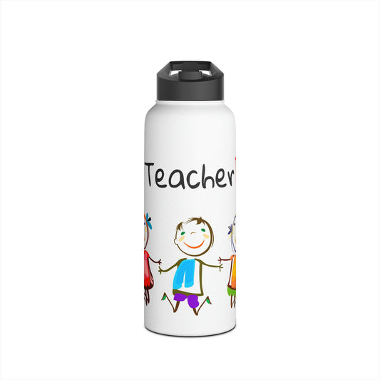 Stainless Steel Water Bottle, Standard Lid