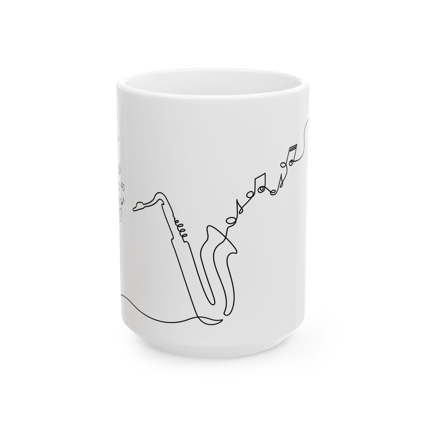 Abstract Saxophone Mug (15oz)