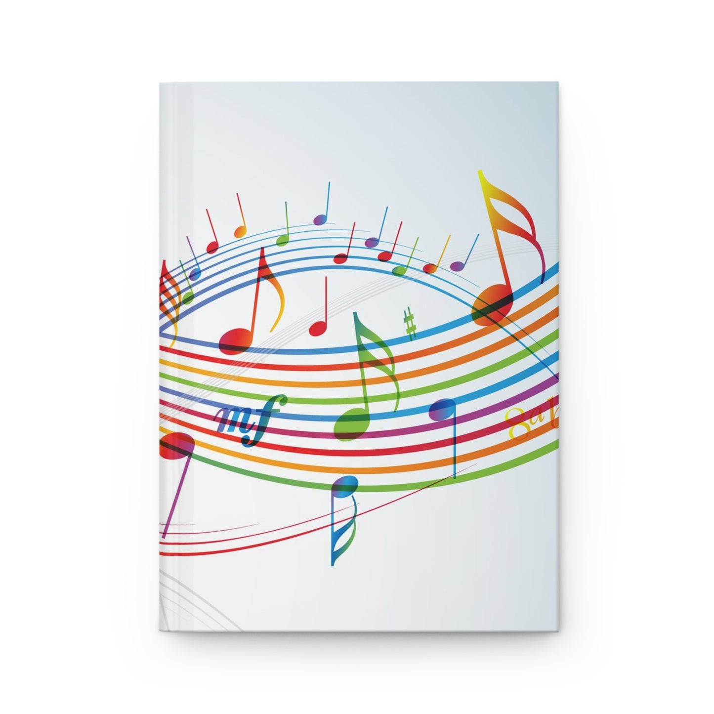 Music Swirl Journal Matte