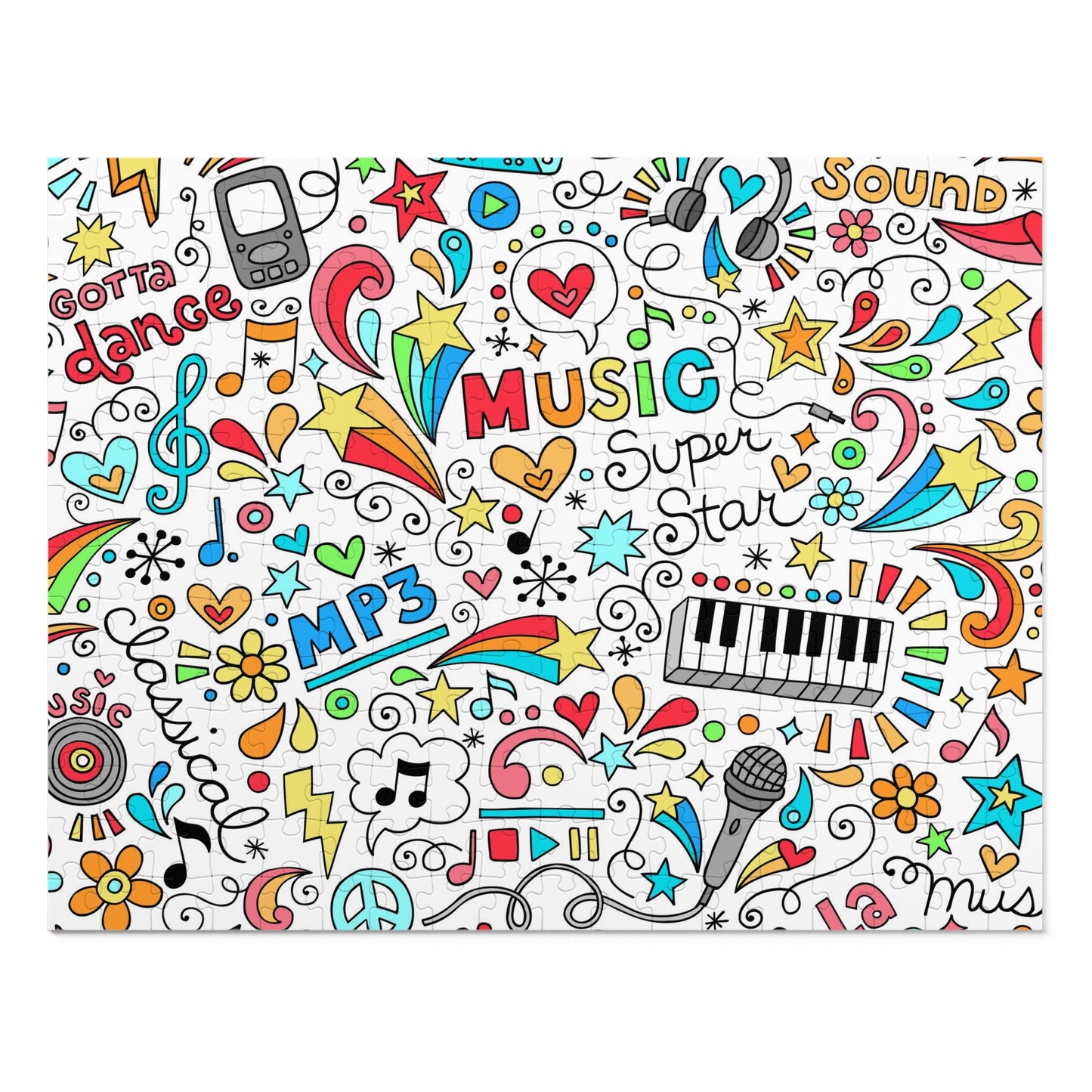 Music Explosion Jigsaw Puzzle (252 Piece)