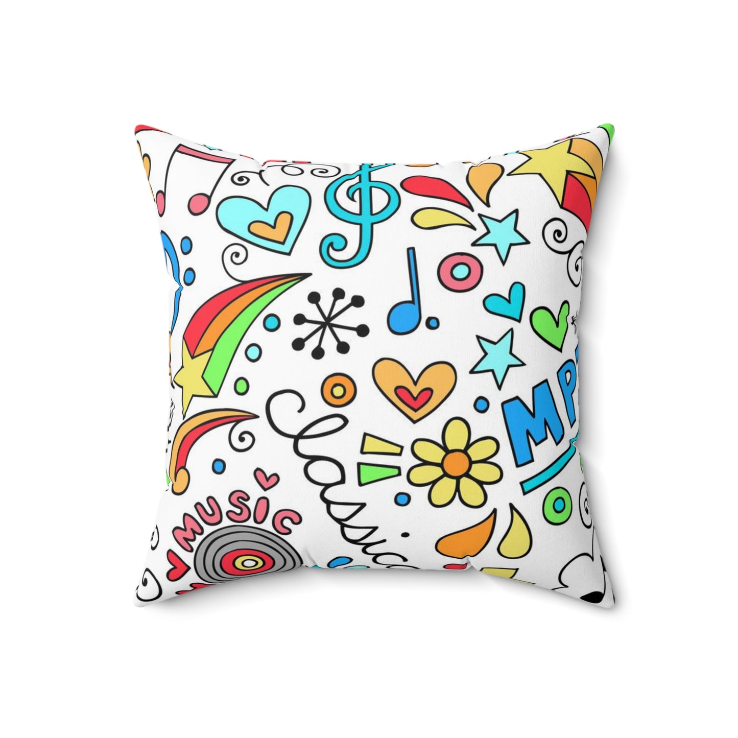 Music #EXPLOSION Square Pillow