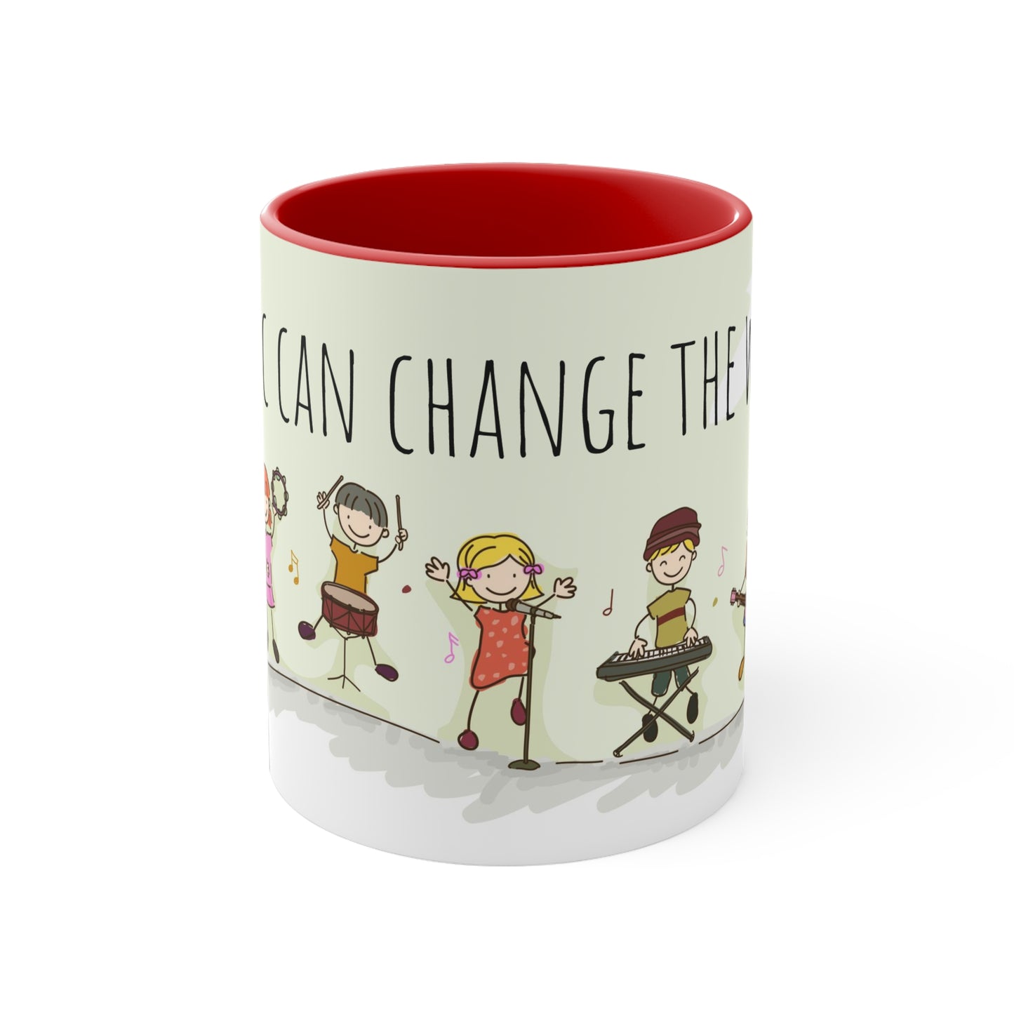 Music can Change the World Coffee Mug, 11oz