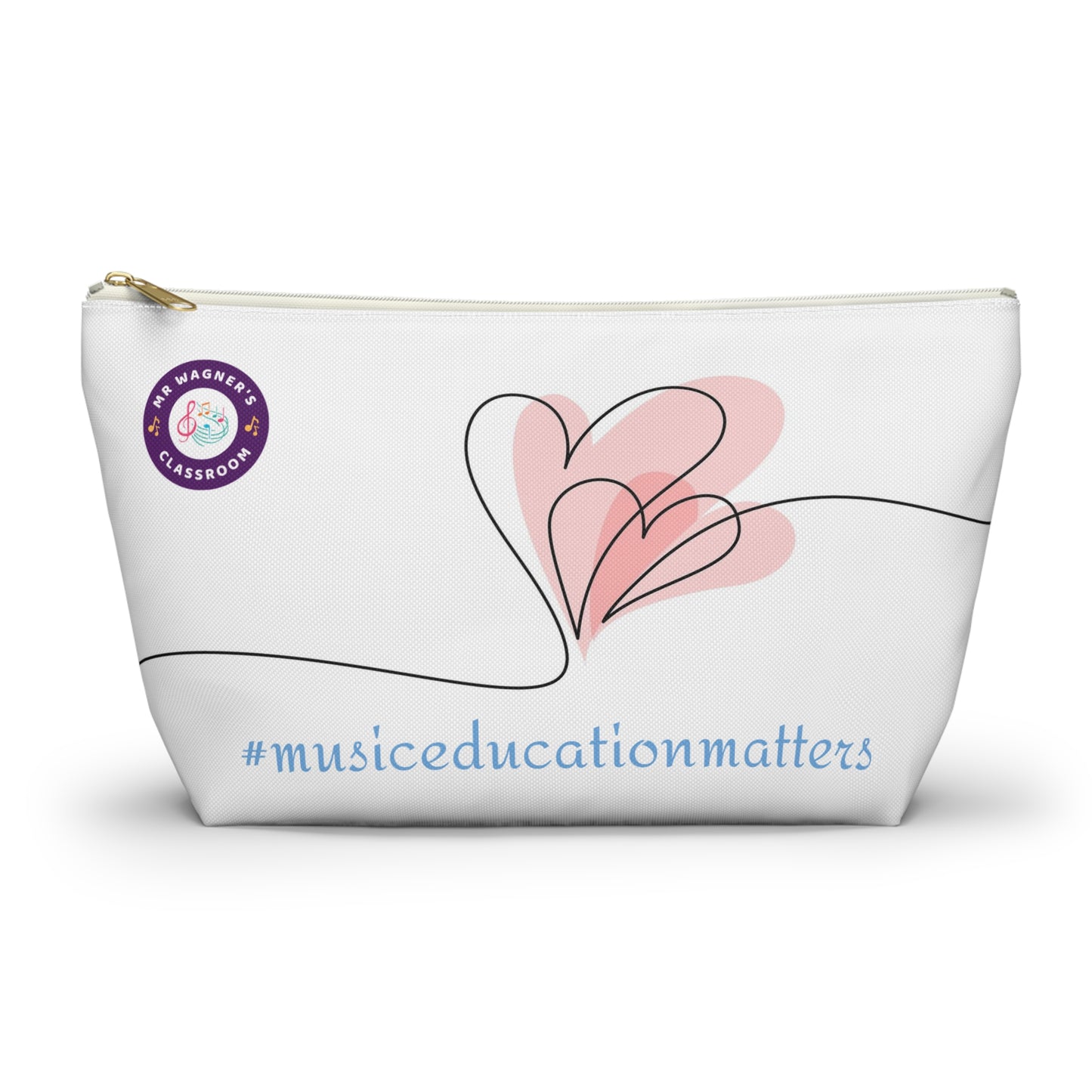 #Musiceducationmatters Accessory Pouch w T-bottom