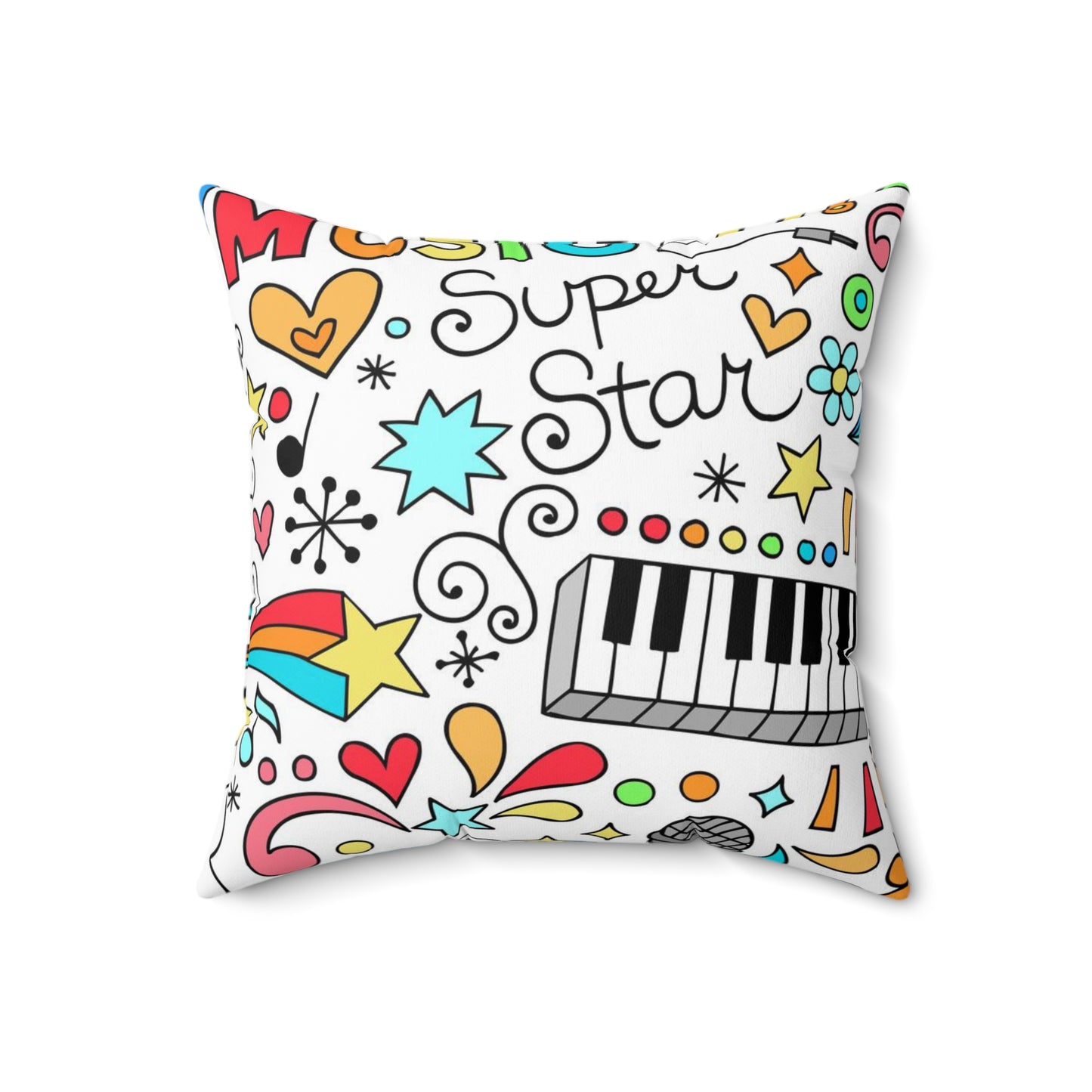 Music #EXPLOSION Square Pillow