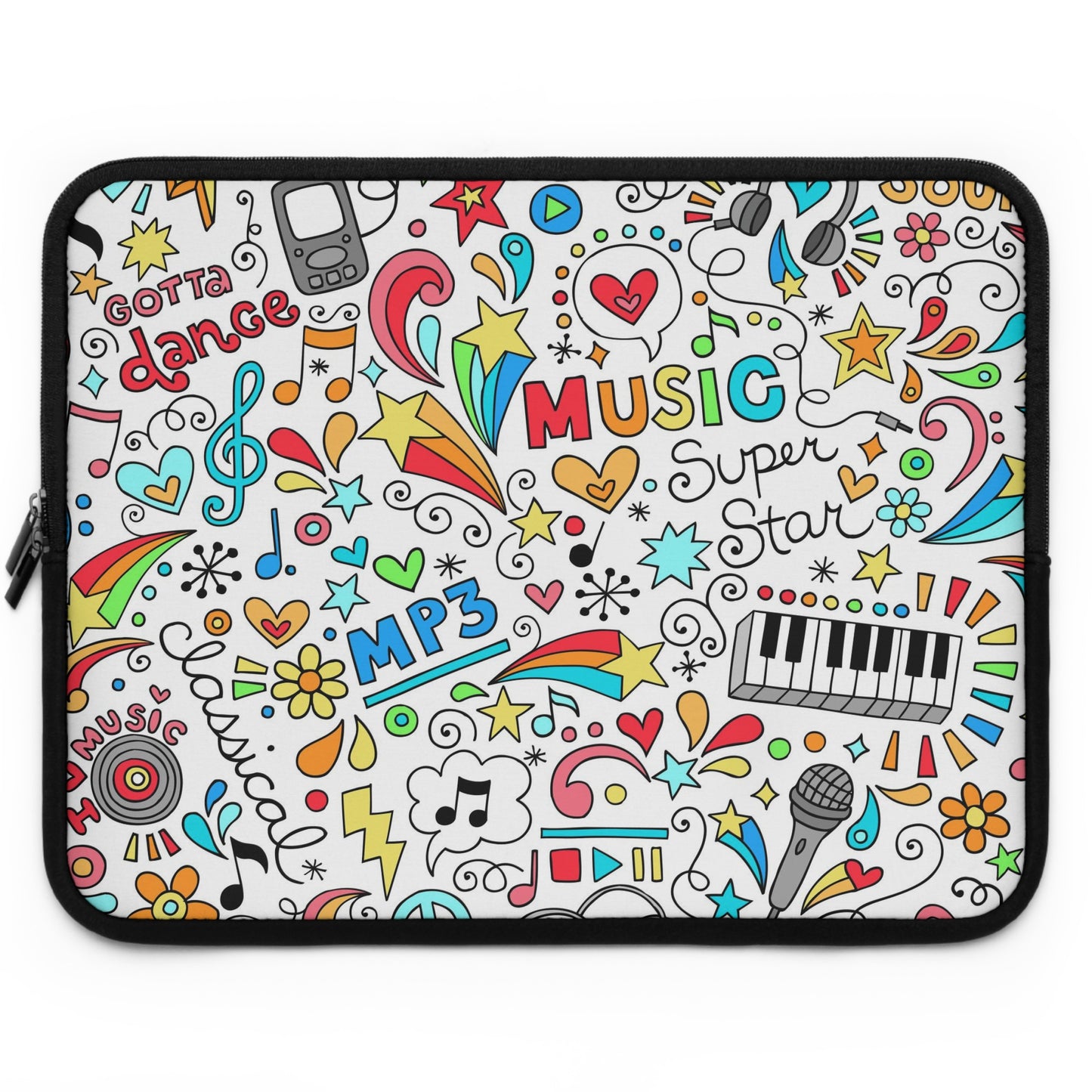 Music Explosion Laptop Sleeve