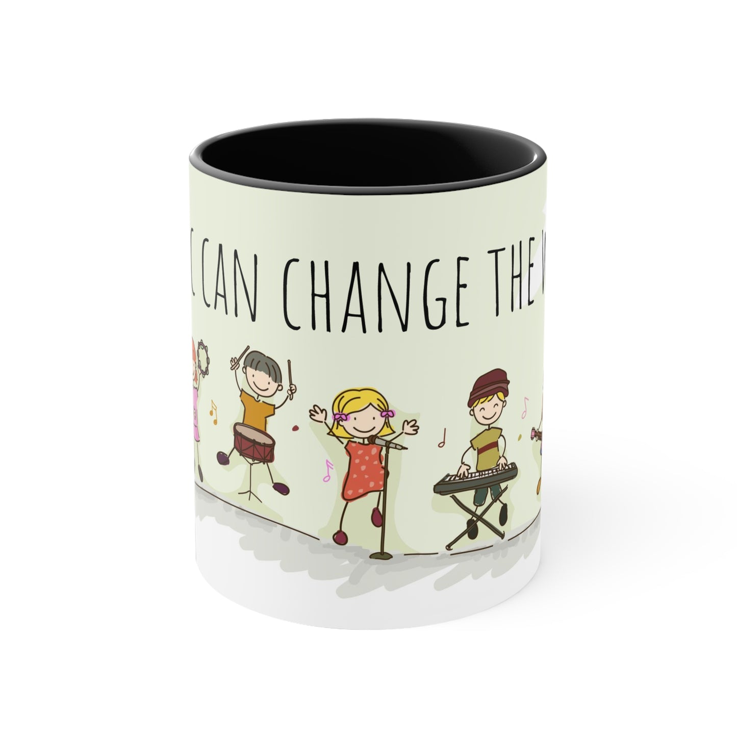 Music can Change the World Coffee Mug, 11oz