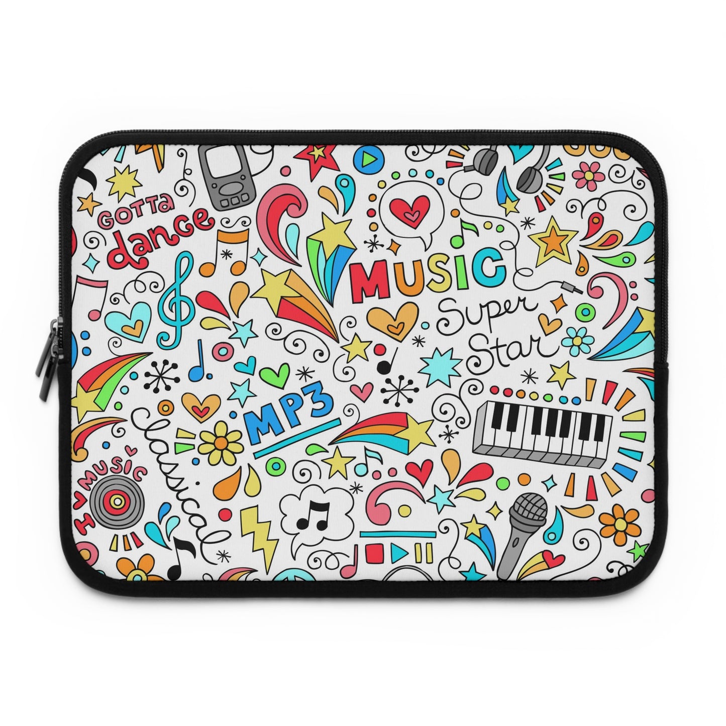 Music Explosion Laptop Sleeve