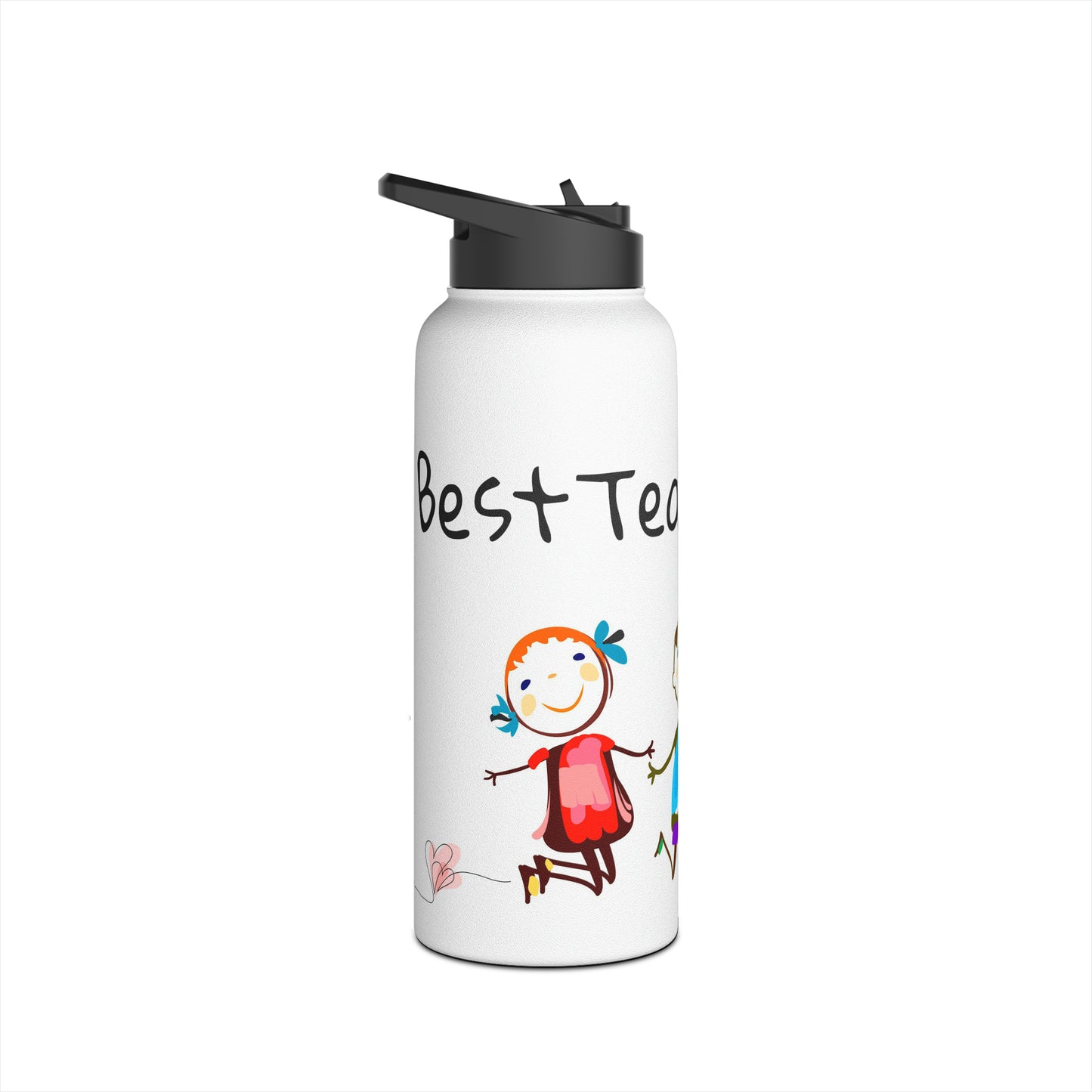 Stainless Steel Water Bottle, Standard Lid