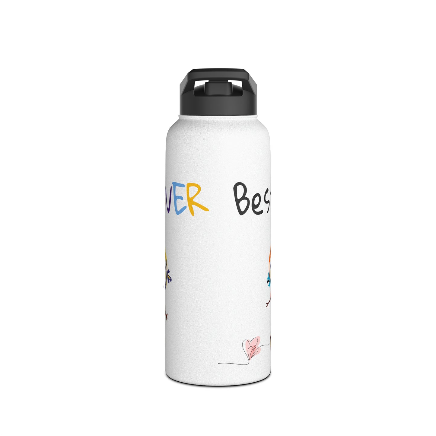 Stainless Steel Water Bottle, Standard Lid