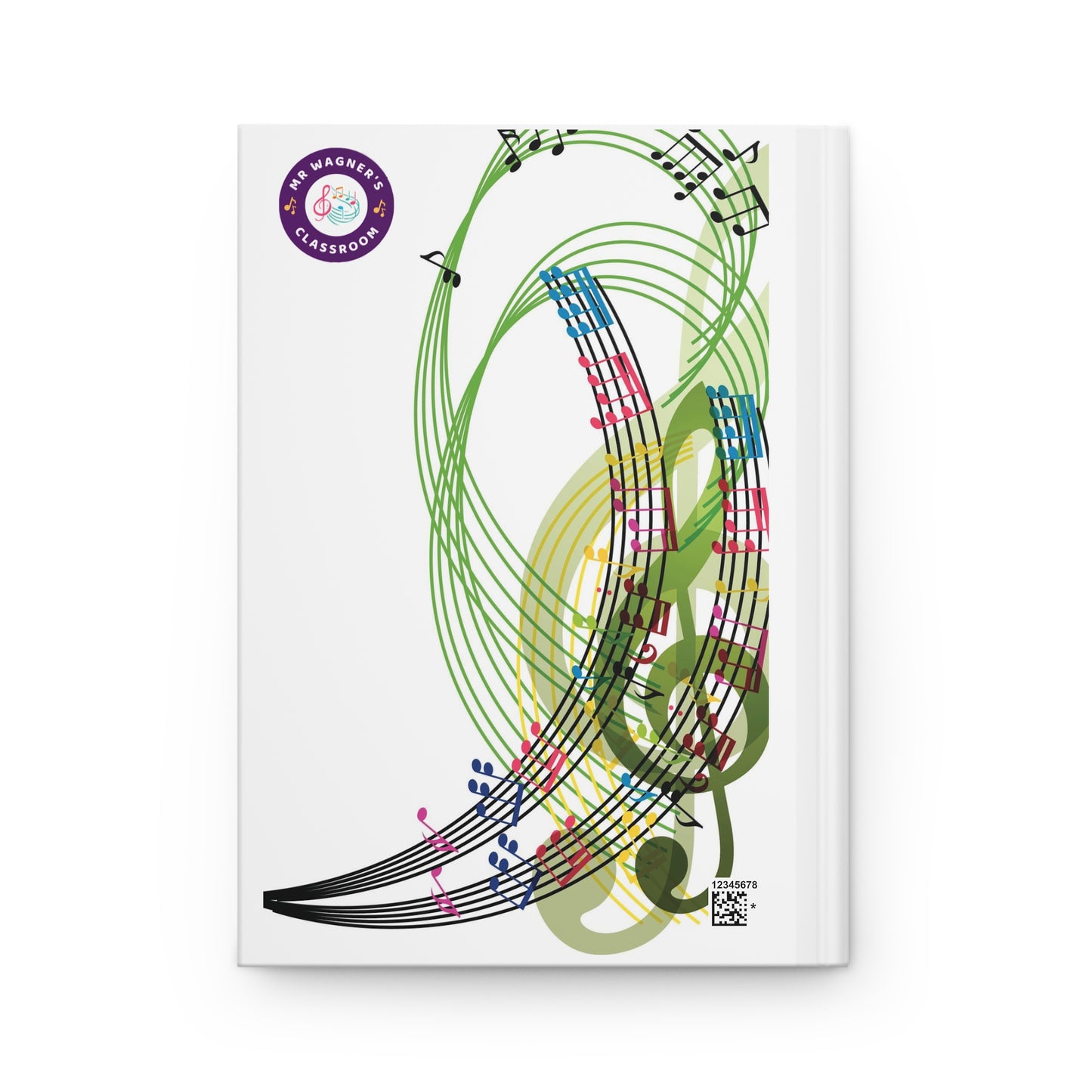 Music Hardcover Journal Matte