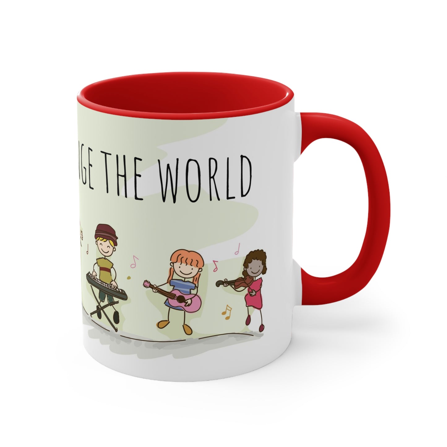 Music can Change the World Coffee Mug, 11oz