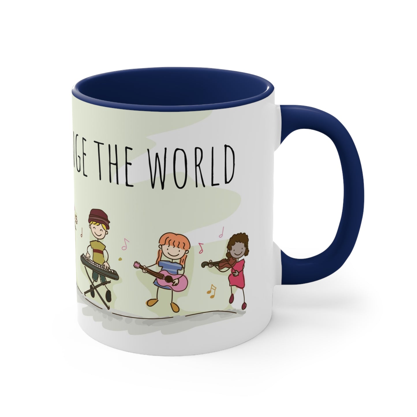 Music can Change the World Coffee Mug, 11oz