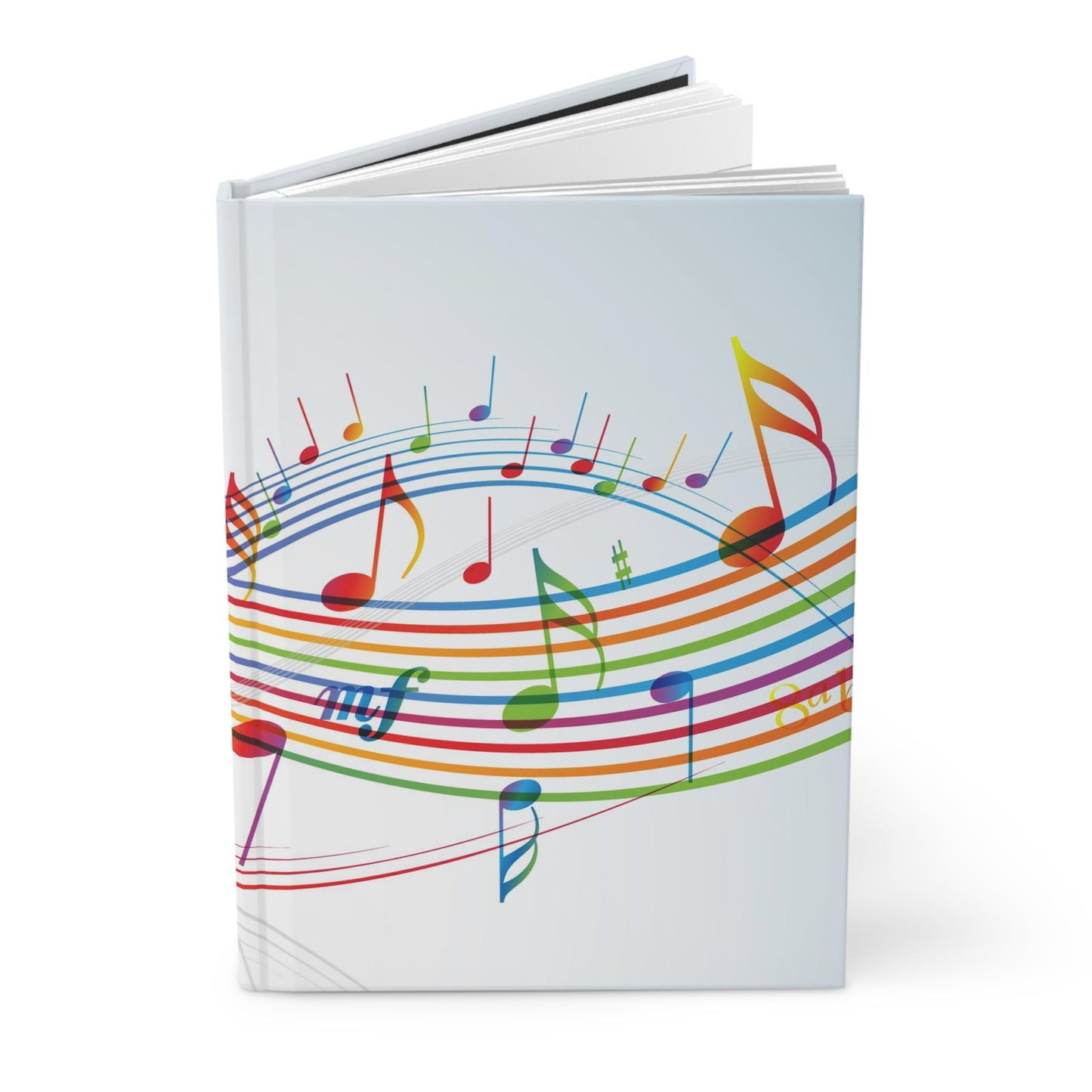 Music Swirl Journal Matte