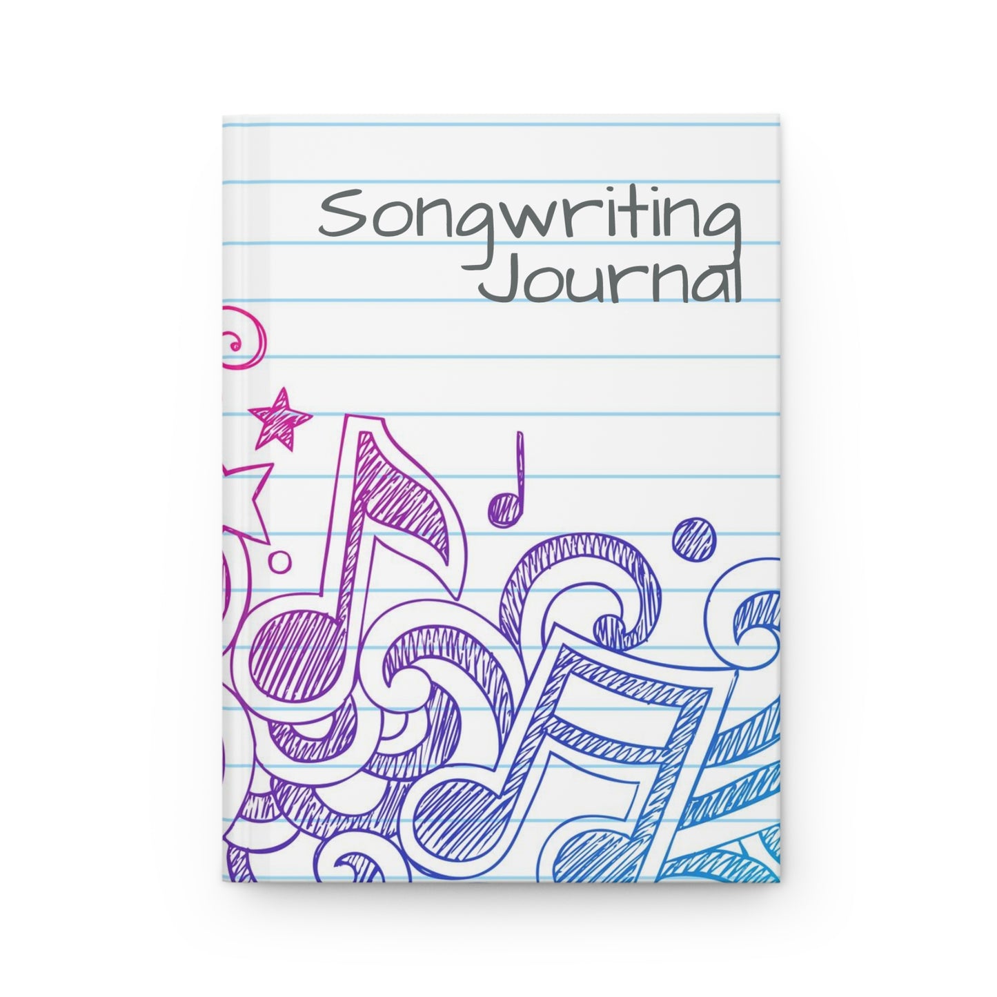 Hardcover Songwriting Journal Matte