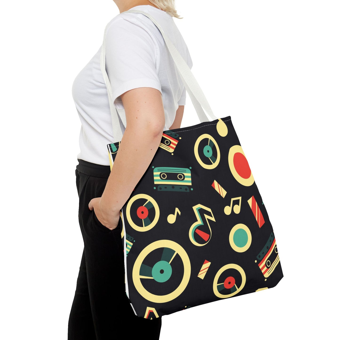 Retro Music Tote